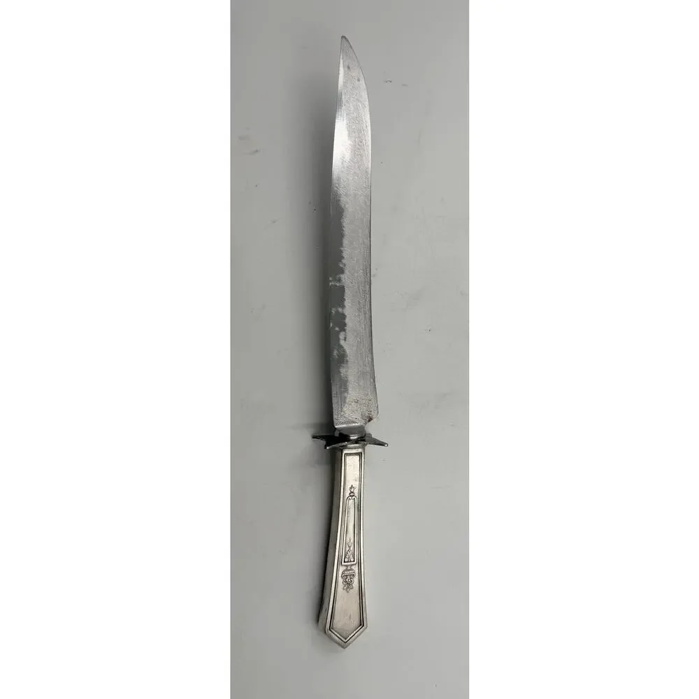 Antique Wm. ROGERS 1920 LA TOURAINE Old French Hollow Carving Knife 14